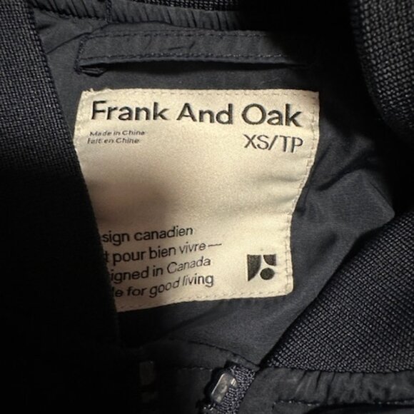 Frank and Oak bomber jacket size xs - Picture 2 of 3